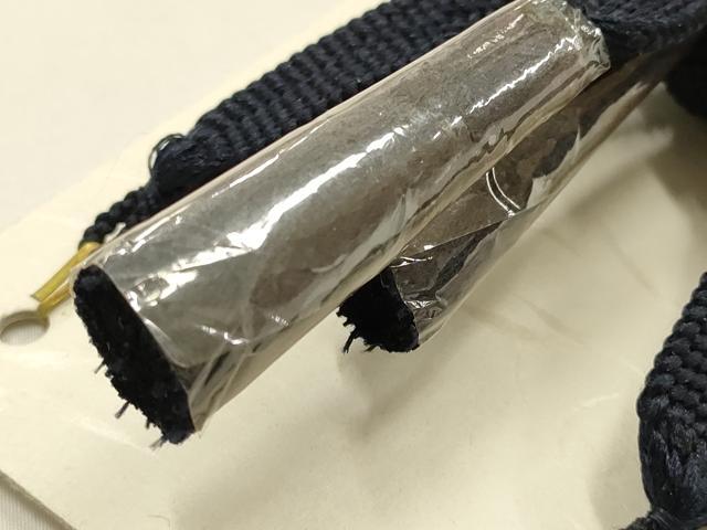 平和屋着物●男性　和装小物　羽織紐3点　平組　丸組　紺色・青色系　切り房　小田急百貨店・松坂屋扱い　正絹　逸品　未使用　AABF9962ay