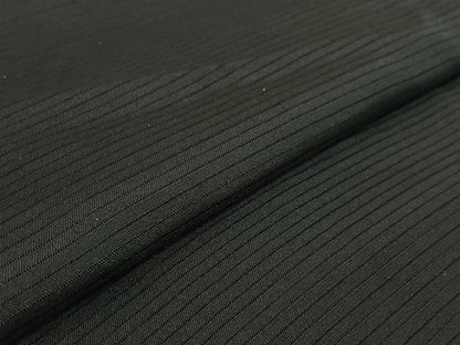 平和屋着物▽男性　羽織　黒紋付　スリーシーズン　春夏秋　塵除け　暗黒色　正絹　逸品　AABG0215jh