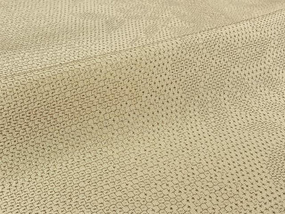 平和屋着物▽本塩沢 単衣 草花文 正絹 逸品 AABG0225jh