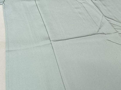 平和屋着物▽上質な色無地 単衣 水色 正絹 逸品 AABG0242jh