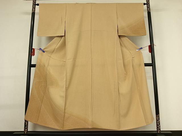 平和屋着物▽訪問着 単衣 流水文 暈し染め 正絹 逸品 AABG0249jh
