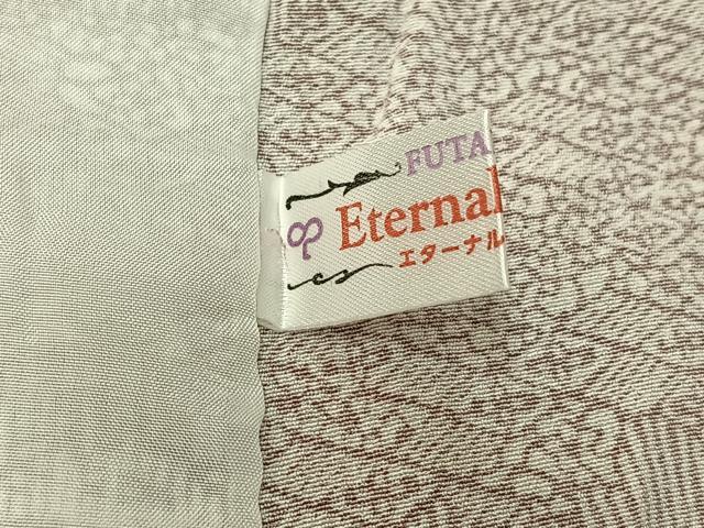 平和屋着物▽江戸小紋 単衣 雲取り花唐草文 正絹 逸品 AABG0263jh