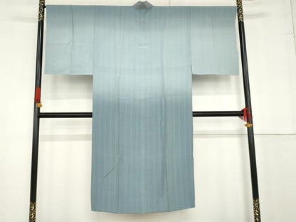 平和屋着物●男性　長襦袢　袷　霞文　暈し染め　正絹　逸品　AABG0281cs