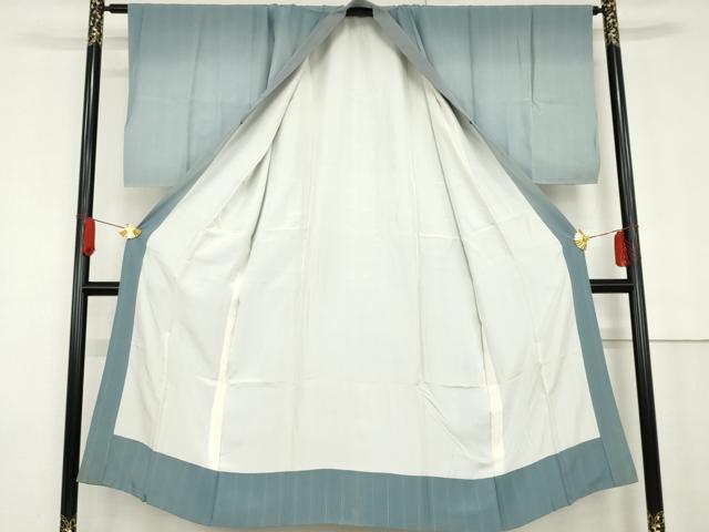 平和屋着物●男性　長襦袢　袷　霞文　暈し染め　正絹　逸品　AABG0281cs
