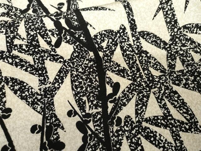 平和屋着物●伝統工芸士　水谷滉　訪問着　松竹梅文　正絹　逸品　AABG0288cs