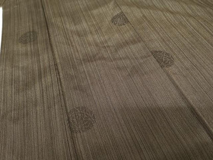 平和屋着物●お召　毬文　正絹　逸品　AABG0295cs