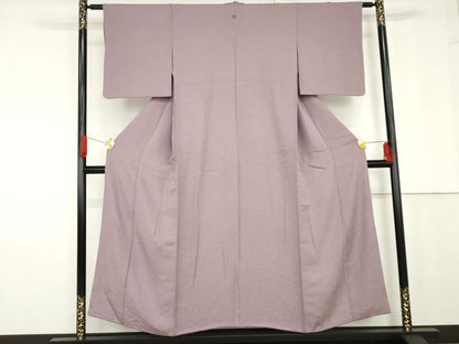 平和屋着物●黄金糸　お召　更紗花唐草文　やまと誂製　正絹　逸品　AABG0303cs