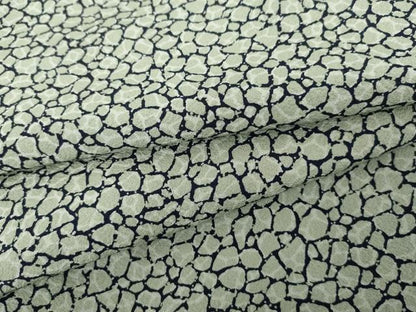 平和屋着物●上質な小紋　本藍　石畳文　正絹　逸品　AABG0317cs