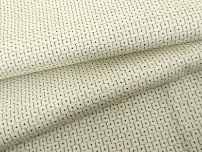 平和屋着物●本場大島紬　アンサンブル　白大島　亀甲絣　正絹　逸品　AABG0319cs