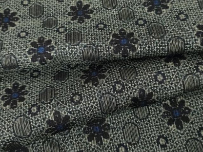 平和屋着物●本場大島紬　割込絣　舞花文　正絹　逸品　AABG0326cs