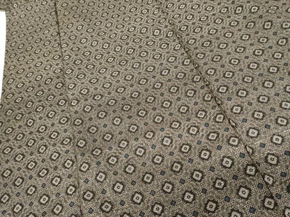 平和屋着物●本場大島紬　龍郷絣　正絹　逸品　AABG0327cs