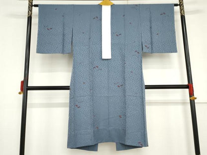 平和屋着物●長襦袢　無双仕立て　簪　櫛　半衿刺繍　正絹　逸品　未使用　AABG0332cs