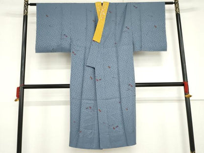 平和屋着物●長襦袢　無双仕立て　簪　櫛　半衿刺繍　正絹　逸品　未使用　AABG0332cs
