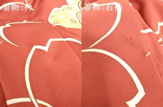 平和屋着物●豪華振袖・長襦袢(袷)セット 友禅 駒刺繍 舞花文 金彩 正絹 逸品 AABG0341cs