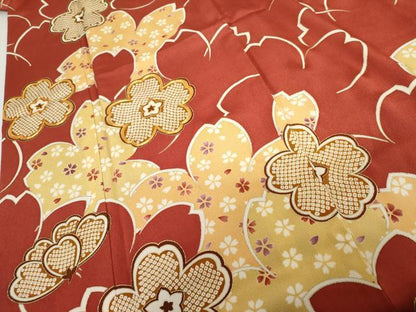 平和屋着物●豪華振袖・長襦袢(袷)セット 友禅 駒刺繍 舞花文 金彩 正絹 逸品 AABG0341cs