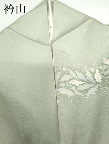 平和屋着物●訪問着　辻が花　暈し染め　正絹　逸品　AABG0351cs