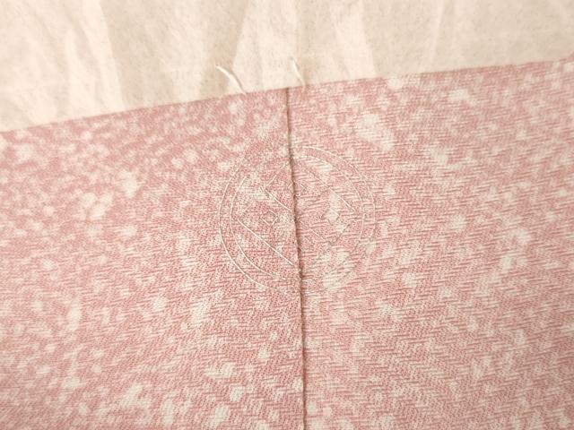 平和屋着物●訪問着 松竹梅文 たたき染め 高島屋扱い 正絹 逸品 AABG0355cs