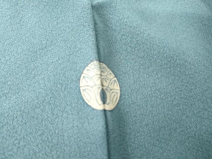 平和屋着物●本加賀友禅作家　久恒俊治　色留袖　松竹梅花文　正絹　逸品　AABG0359cs