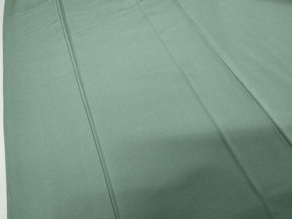 平和屋着物●上質な色無地　千草色　正絹　逸品　未使用　AABG0360cs