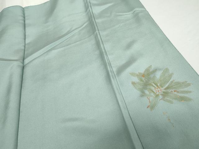平和屋着物●伝統工芸師　服部光擴　江戸小紋　鮫小紋柄　正絹　逸品　AABG0361cs