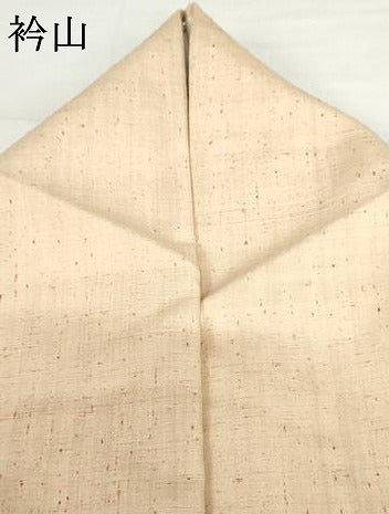 平和屋着物●訪問着　紬地　辻が花　絞り　正絹　逸品　AABG0371cs