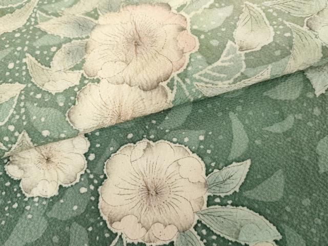 平和屋着物●訪問着　辻が花　暈し染め　正絹　逸品　AABG0380cs
