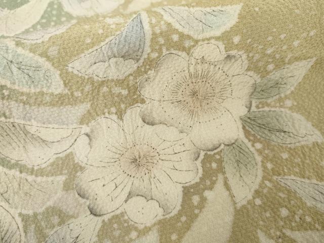 平和屋着物●訪問着　辻が花　暈し染め　正絹　逸品　AABG0380cs