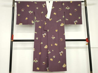 平和屋着物●長襦袢　無双仕立て　十二支　正絹　逸品　未使用　AABG0385cs