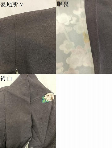 平和屋着物●豪華振袖 几帳花文 金銀彩 正絹 逸品 AABG0403ph