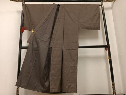 平和屋着物●男性　本場大島紬　アンサンブル　100亀甲　総詰め　正絹　逸品　未使用　AABG0406ph
