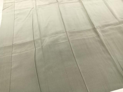 平和屋着物●男性 長襦袢 袷 渡り橋樹林文 富士山 正絹 逸品 AABG0418ph