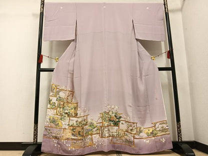 平和屋着物●豪華色留袖　作家物　世界名画撰集　日本の美　金彩　さが美扱い　正絹　逸品　AABG0424ph