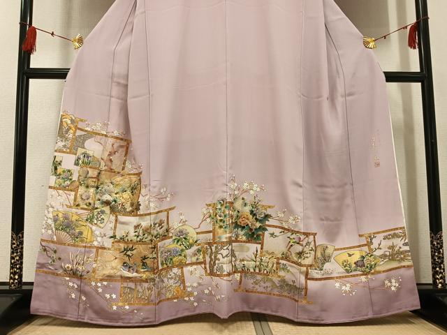 平和屋着物●豪華色留袖　作家物　世界名画撰集　日本の美　金彩　さが美扱い　正絹　逸品　AABG0424ph