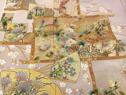 平和屋着物●豪華色留袖　作家物　世界名画撰集　日本の美　金彩　さが美扱い　正絹　逸品　AABG0424ph