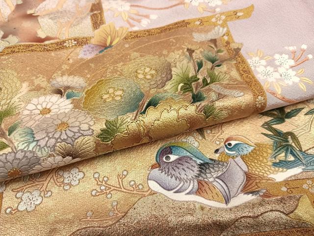 平和屋着物●豪華色留袖　作家物　世界名画撰集　日本の美　金彩　さが美扱い　正絹　逸品　AABG0424ph