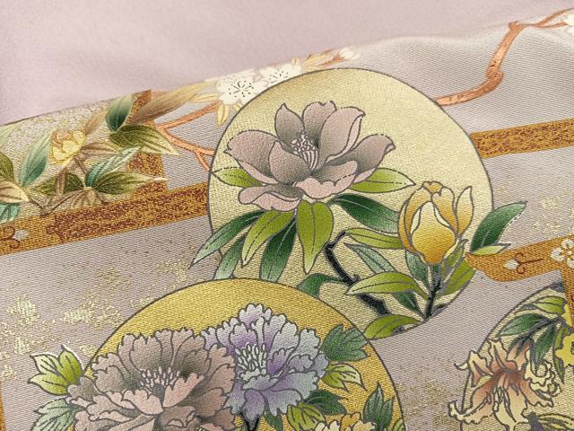 平和屋着物●豪華色留袖　作家物　世界名画撰集　日本の美　金彩　さが美扱い　正絹　逸品　AABG0424ph