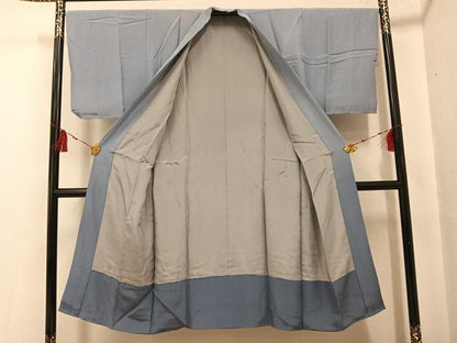 平和屋着物●男性　本場大島紬　アンサンブル　長襦袢(袷)セット　130亀甲　総詰め　正絹　逸品　AABG0437ph