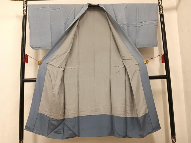 平和屋着物●男性　本場大島紬　アンサンブル　長襦袢(袷)セット　130亀甲　総詰め　正絹　逸品　AABG0437ph