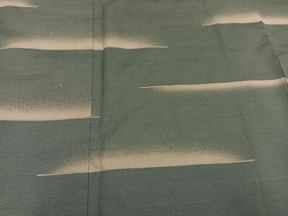 平和屋着物●本場大島紬 訪問着 カタス7マルキ 霞文 正絹 逸品 AABG0451ph