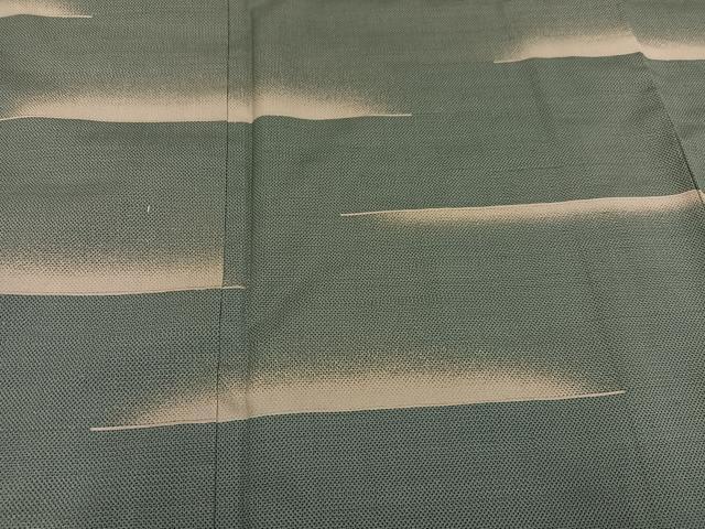 平和屋着物●本場大島紬 訪問着 カタス7マルキ 霞文 正絹 逸品 AABG0451ph