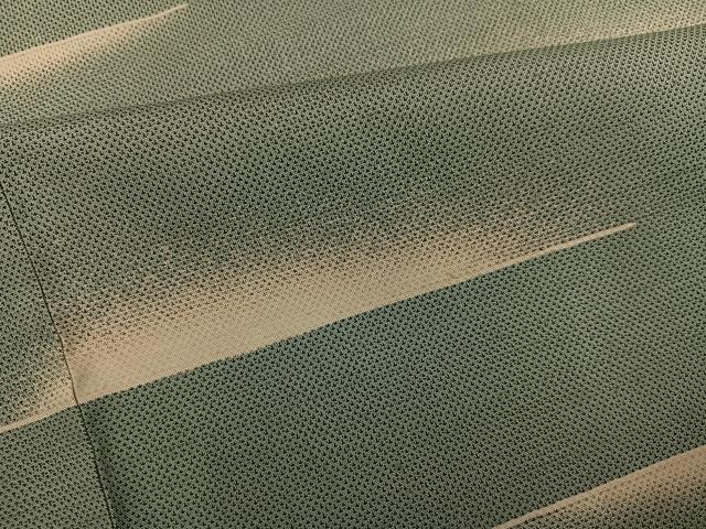 平和屋着物●本場大島紬 訪問着 カタス7マルキ 霞文 正絹 逸品 AABG0451ph