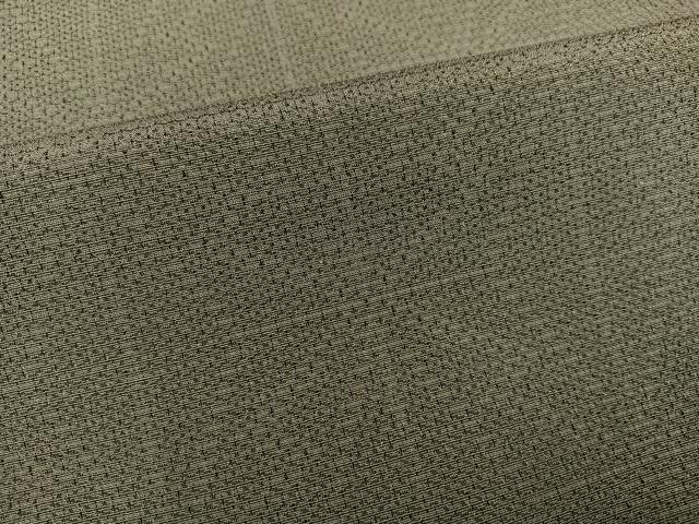 平和屋着物●本塩沢　110亀甲　麻の葉文様　正絹　逸品　AABG0454ph