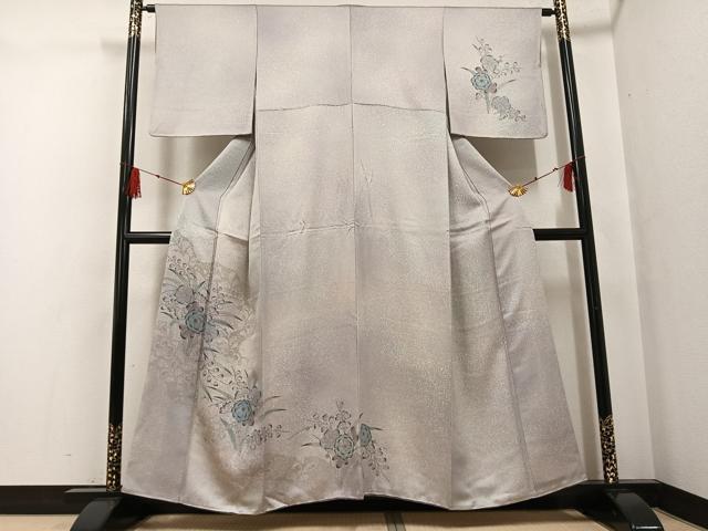 平和屋着物●訪問着 辻が花 暈し染め 正絹 逸品 AABG0466ph