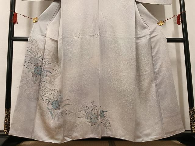 平和屋着物●訪問着 辻が花 暈し染め 正絹 逸品 AABG0466ph
