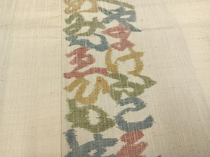平和屋着物●紬 訪問着 いろは唄 正絹 逸品 AABG0469ph