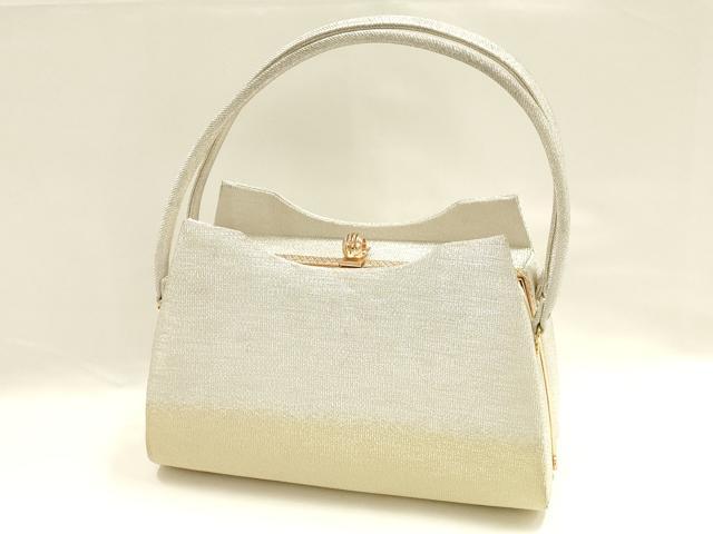 平和屋着物●和装小物　和装バッグ　ハンドバッグ　金銀糸　逸品　AABG0598ay