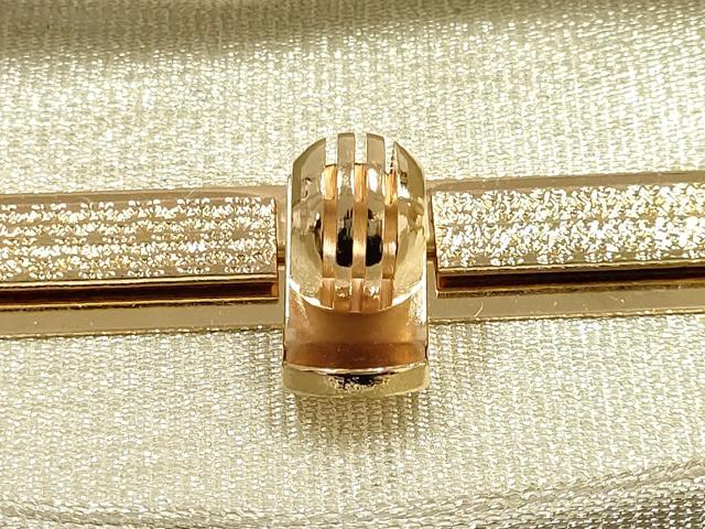 平和屋着物●和装小物　和装バッグ　ハンドバッグ　金銀糸　逸品　AABG0598ay