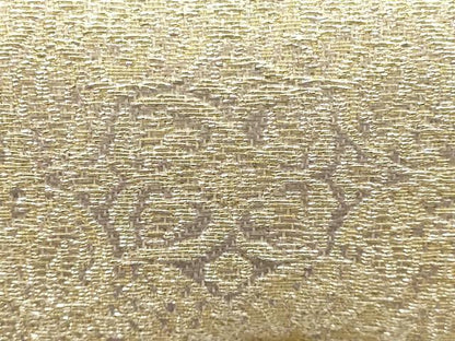 平和屋着物●和装小物　和装バッグ　ハンドバッグ　花柄　金銀糸　マグネット式　逸品　AABG0599ay