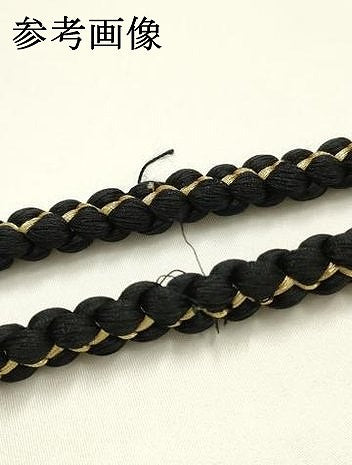 平和屋着物●和装小物　振袖用帯締め　装飾　ビーズ　あわじ玉　金銀糸　逸品　AABG0636ay