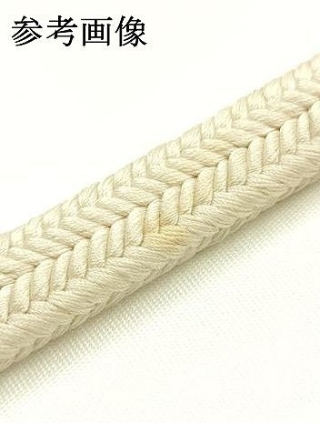 平和屋着物●極上　有職組紐道明　帯締め　冠組　練色　足し房・赤　宮内庁御用　国立博物館御用　東京芸術大学御用 　逸品　AABG0658ay